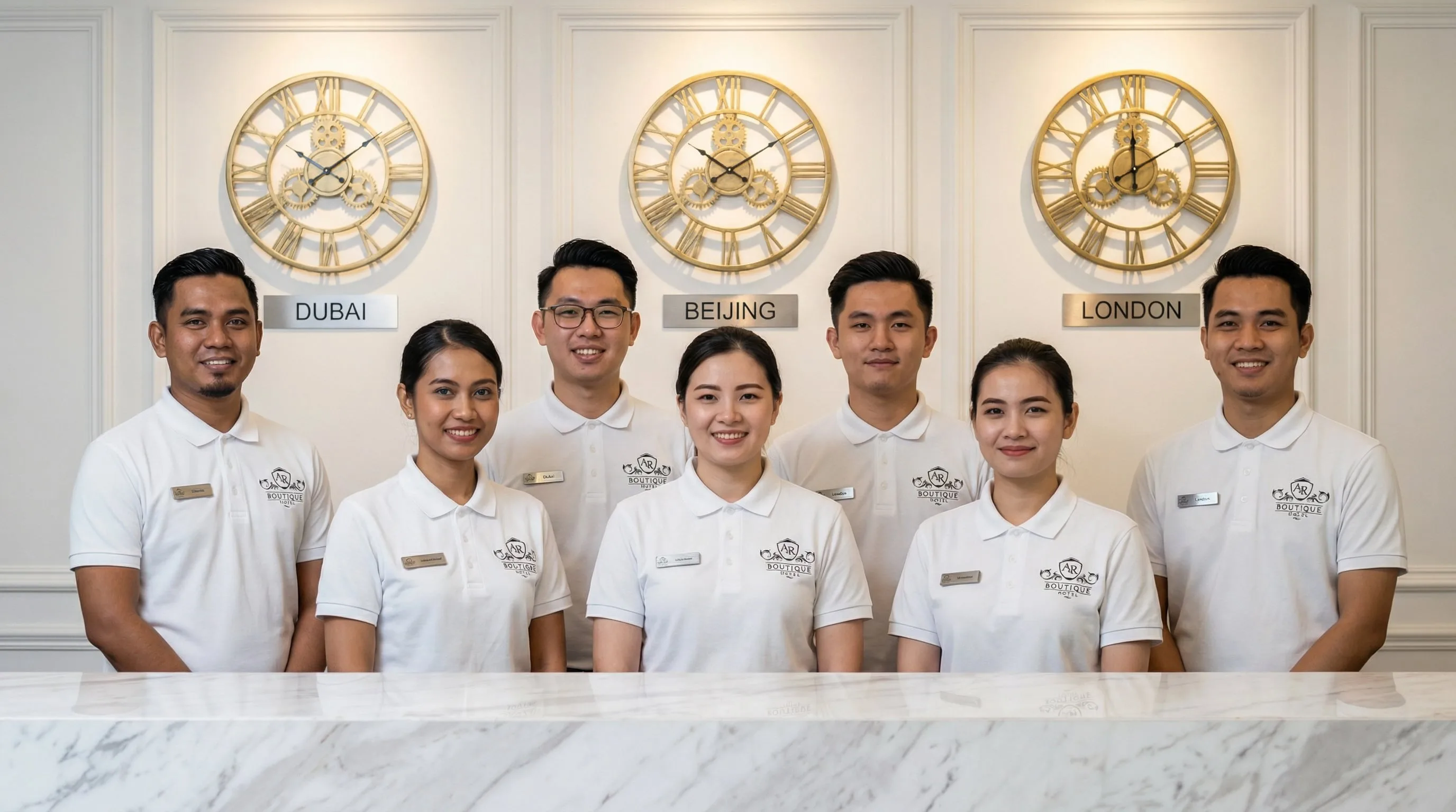 A&R Hotel team group photo